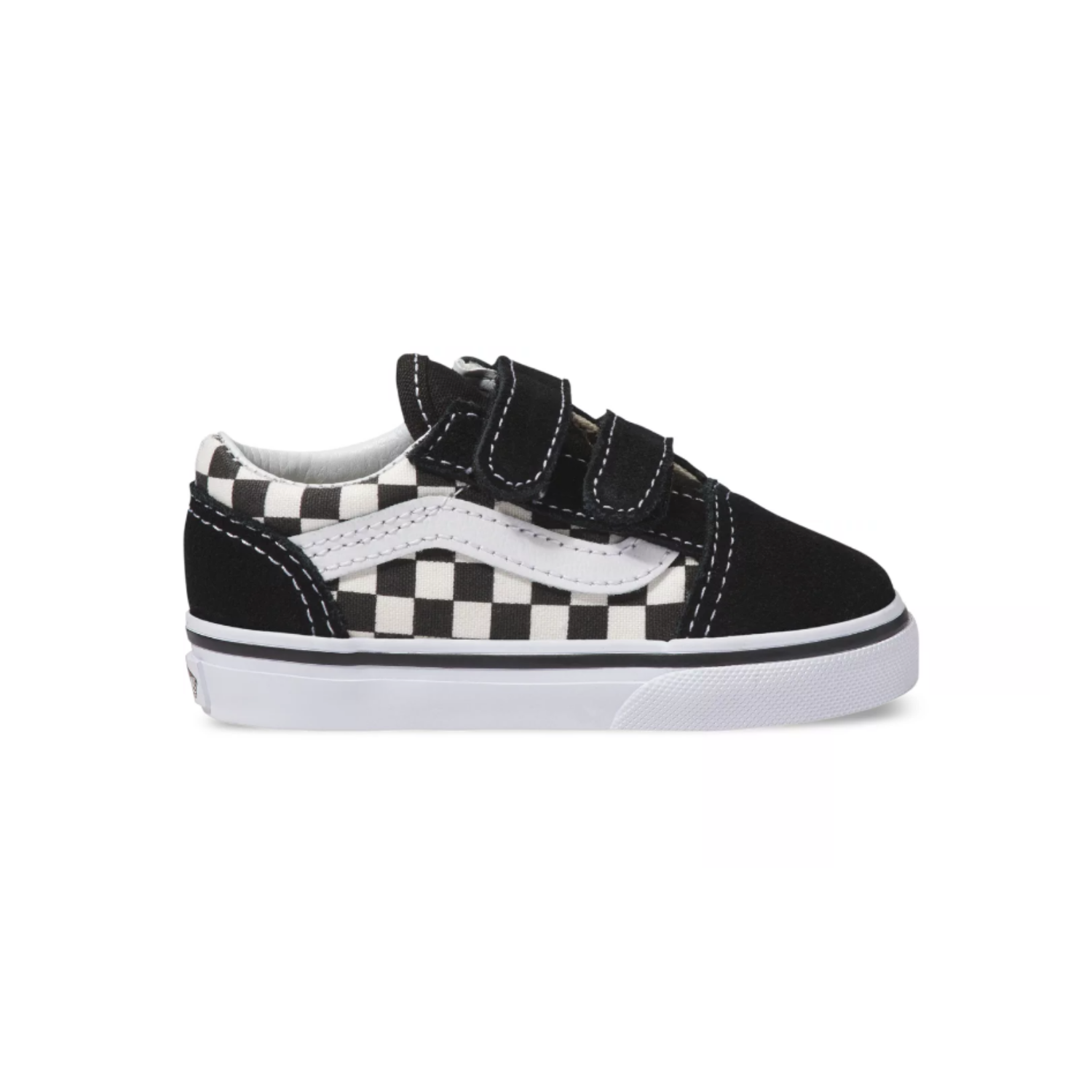 white old skool checkerboard vans