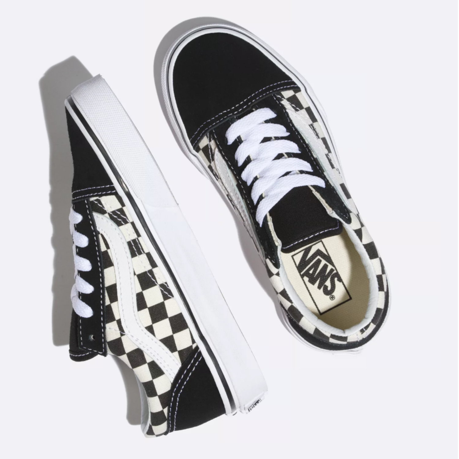 vans checkerboard youth