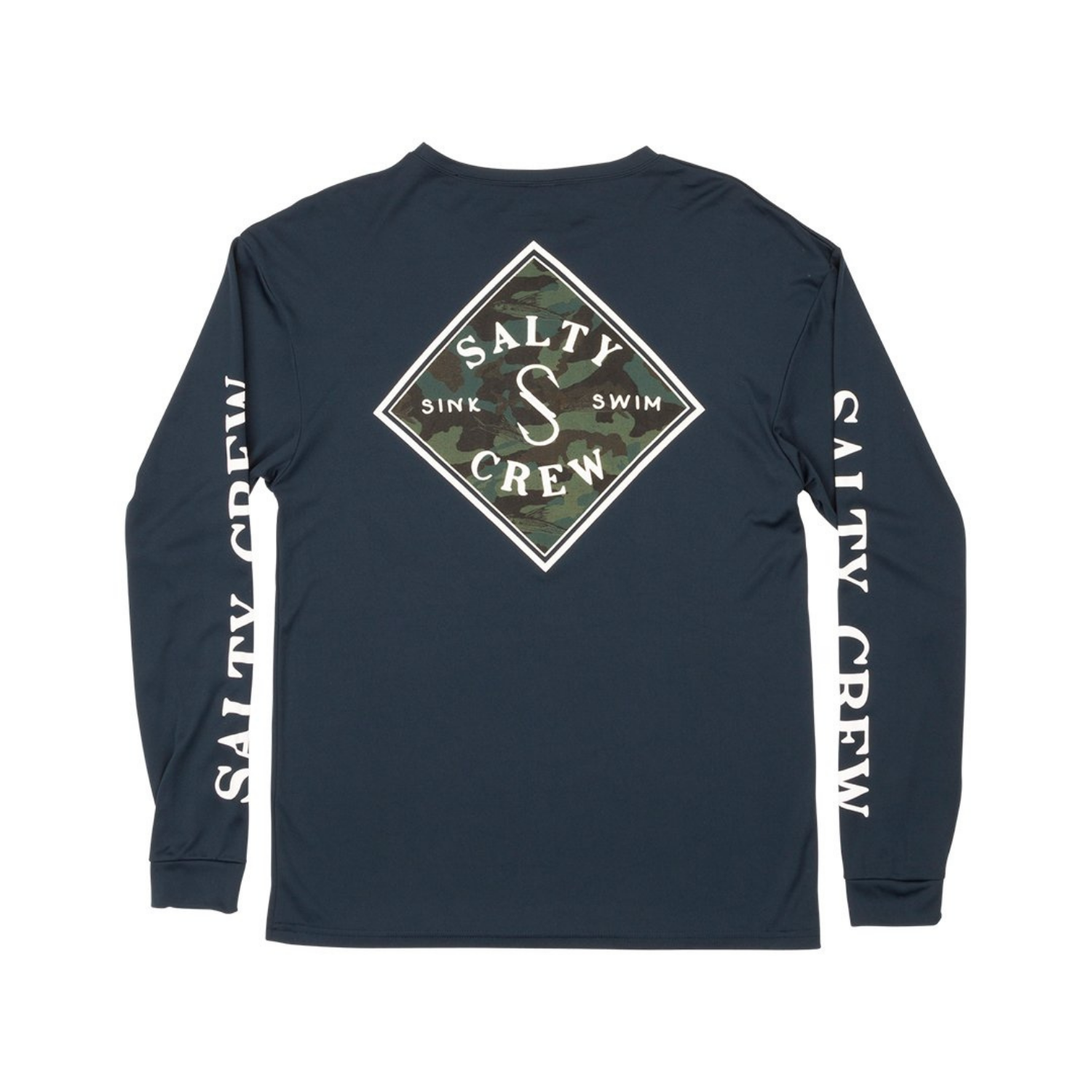Salty Crew Mens Tippet L//S Tech Tee Adult
