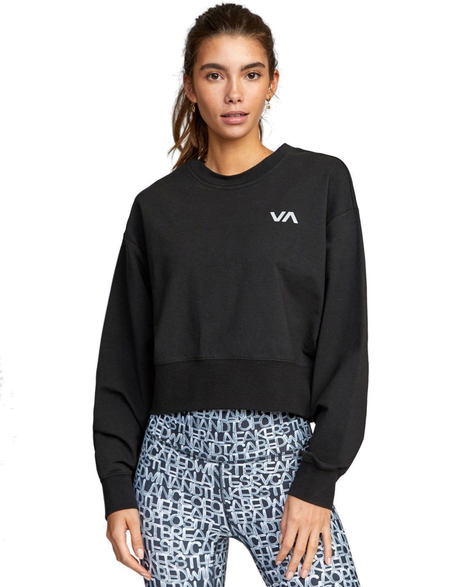 rvca crew sweatshirt