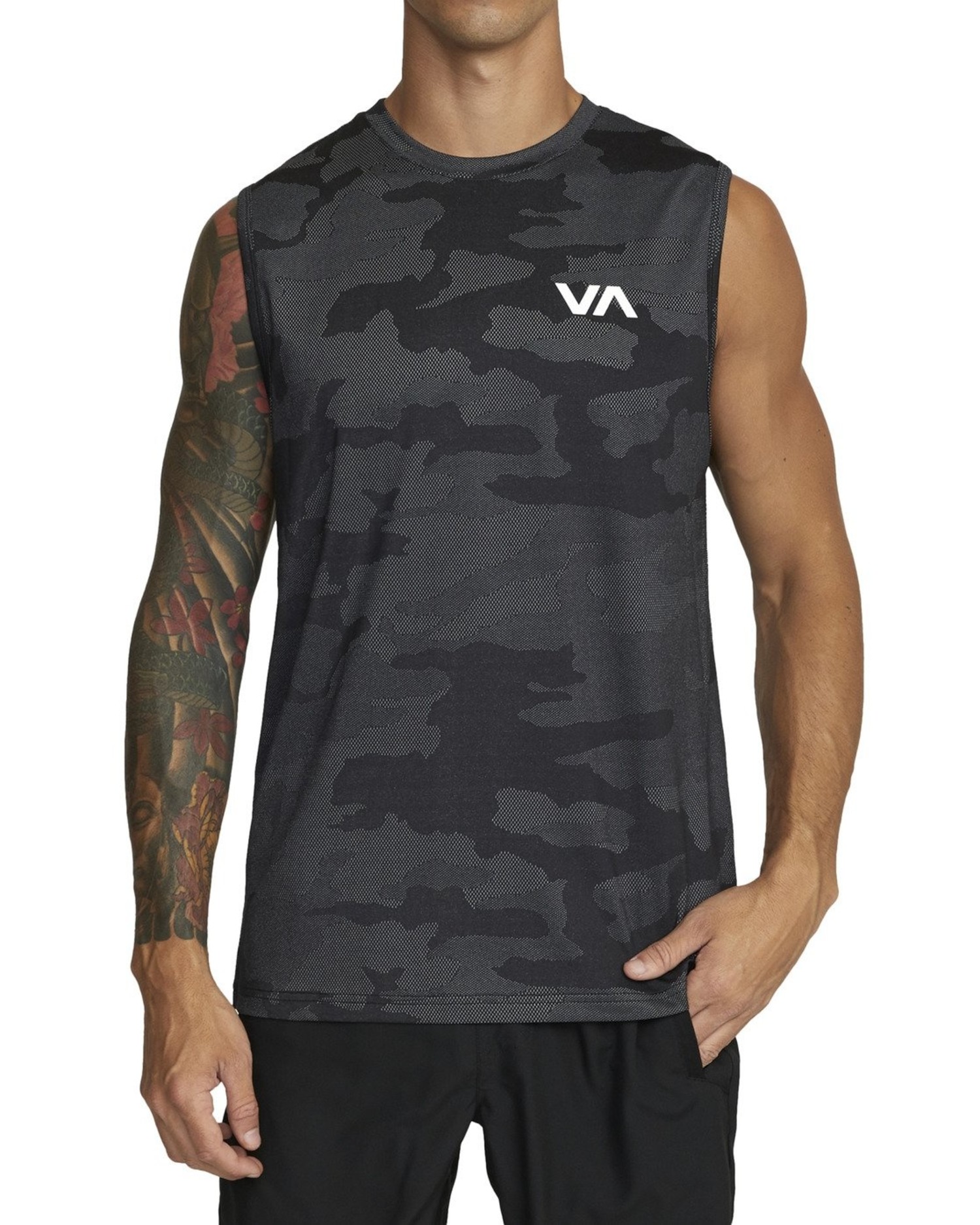 RVCA Tech Muscle Performance Sport Tank 