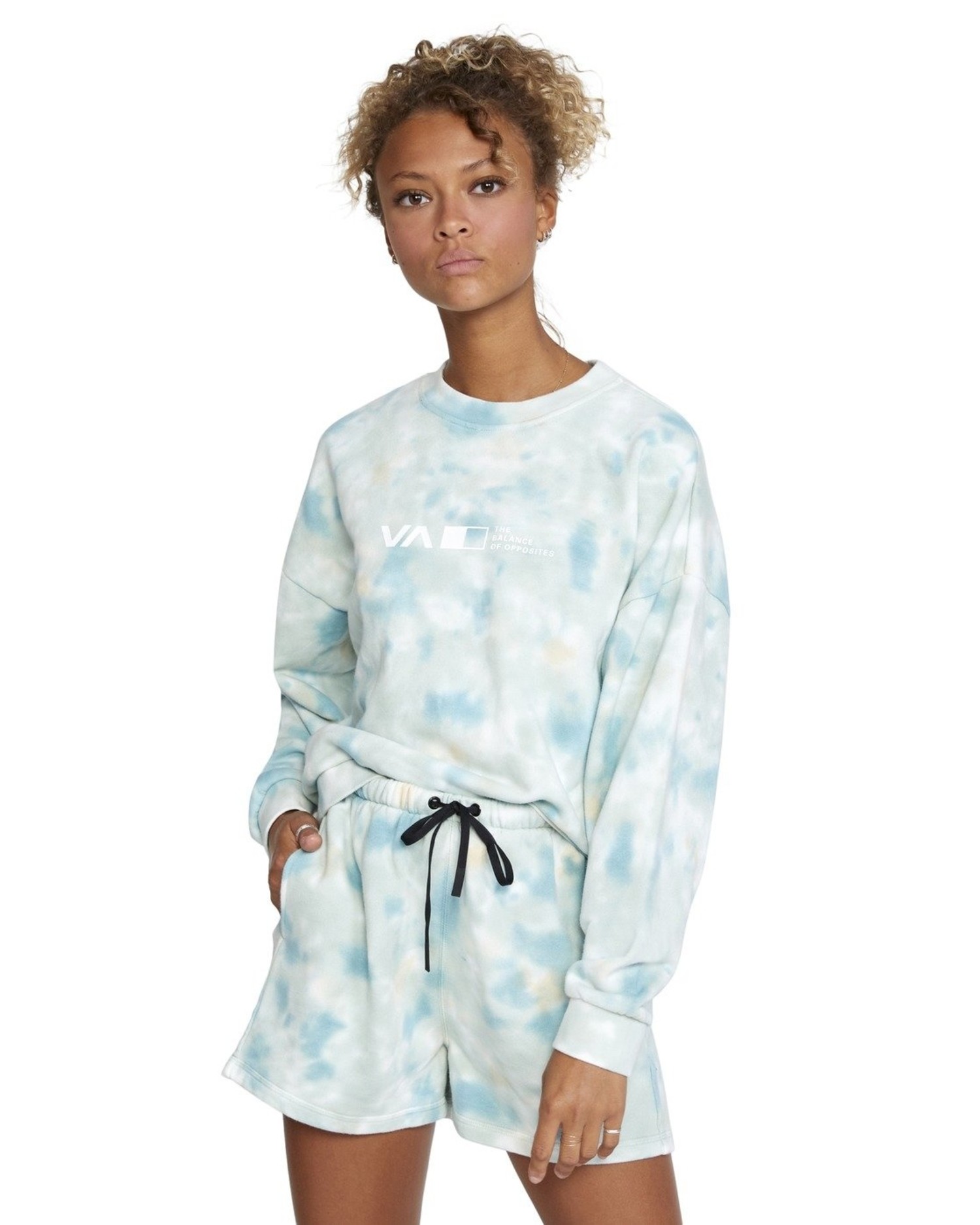 rvca crew sweatshirt