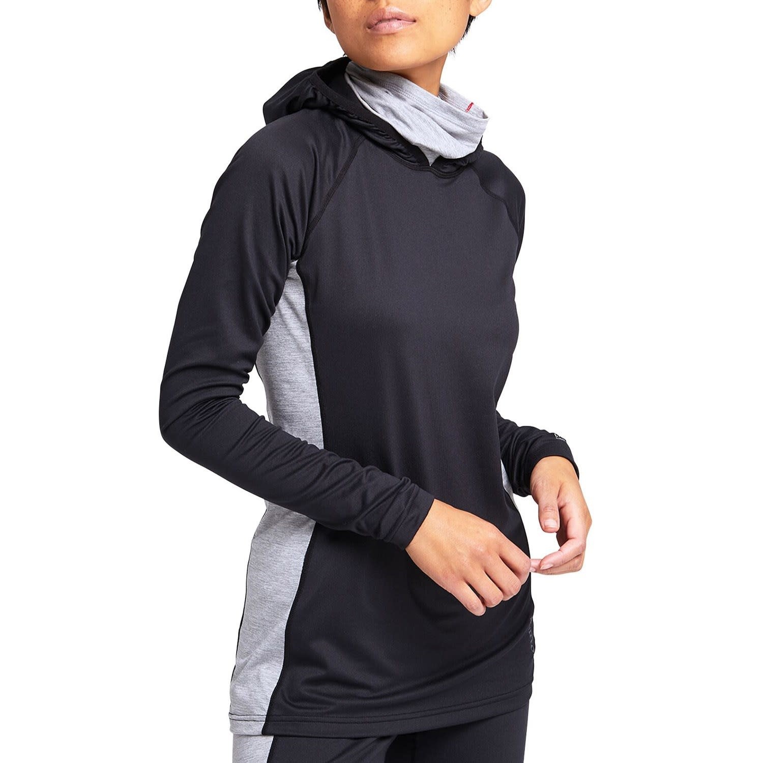women's burton midweight base layer long neck shirt