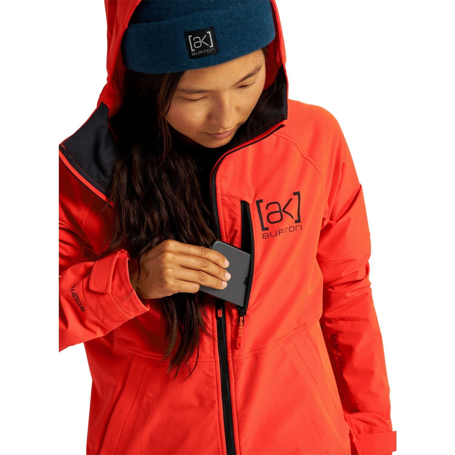 burton softshell hoodie