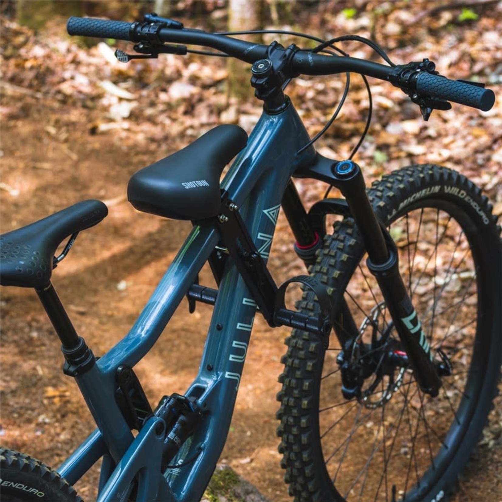 SHOTGUN KIDS RIDE SHOTGUN SEAT BLACK