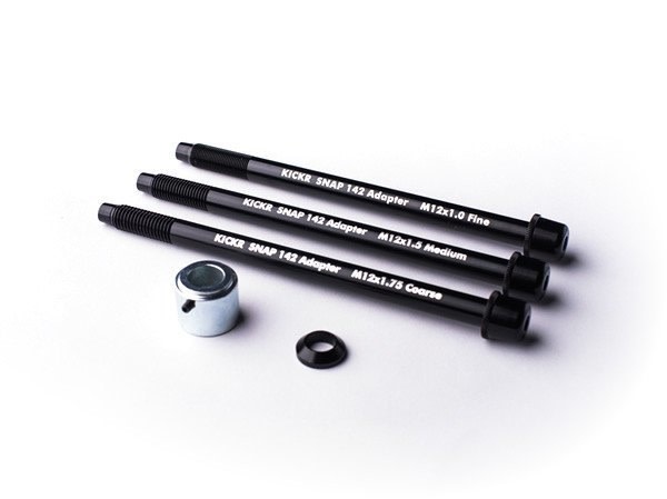 アクセサリー Wahoo kickr snap thru axle adapter Fe Sport WAHOO KICKR SNAP THRU AXLE ADAPTER KIT FOR 12X142MM