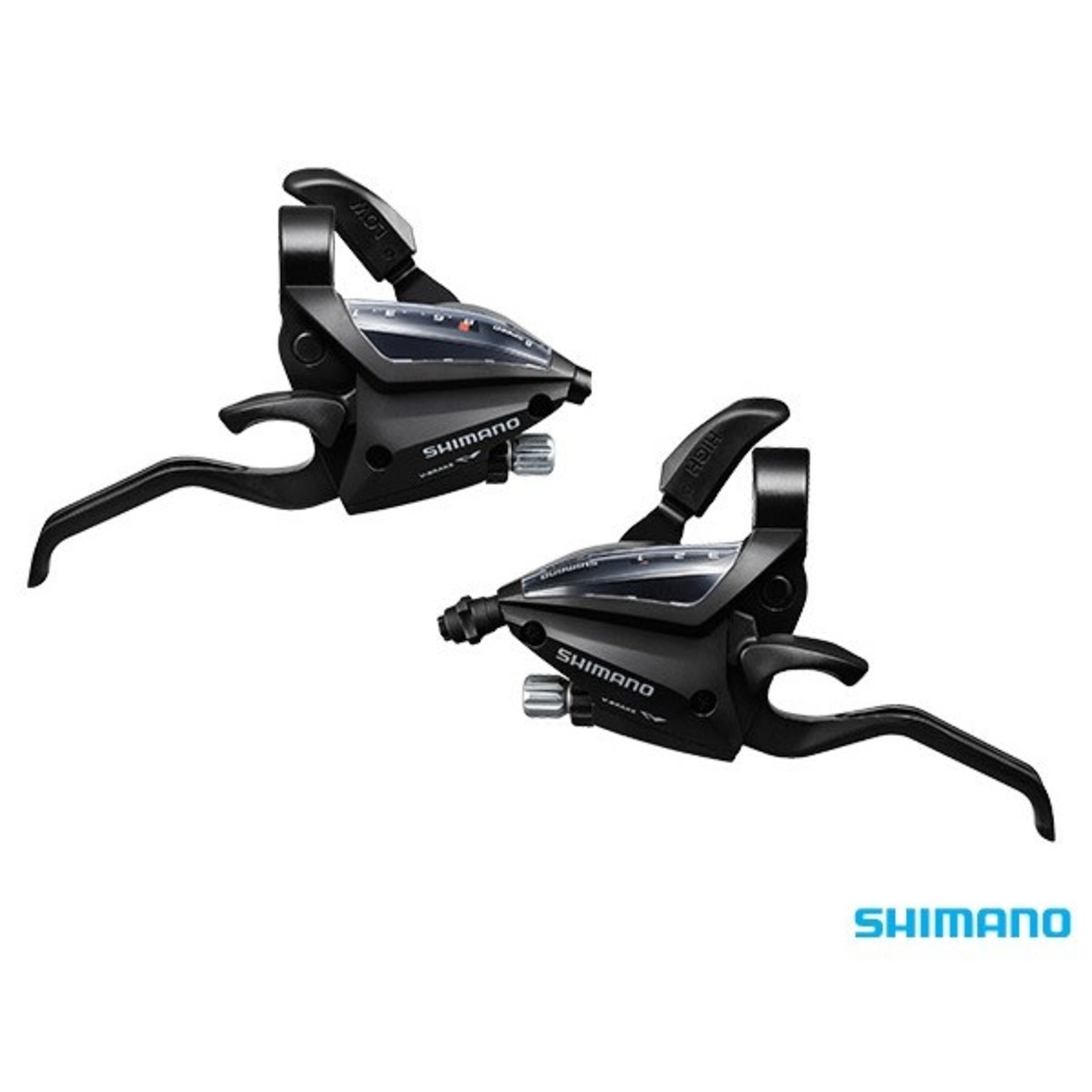 SHIMANO SHIMANO ST-EF500 EZ-FIRE STI SET ALTUS 8 SPEED BLACK