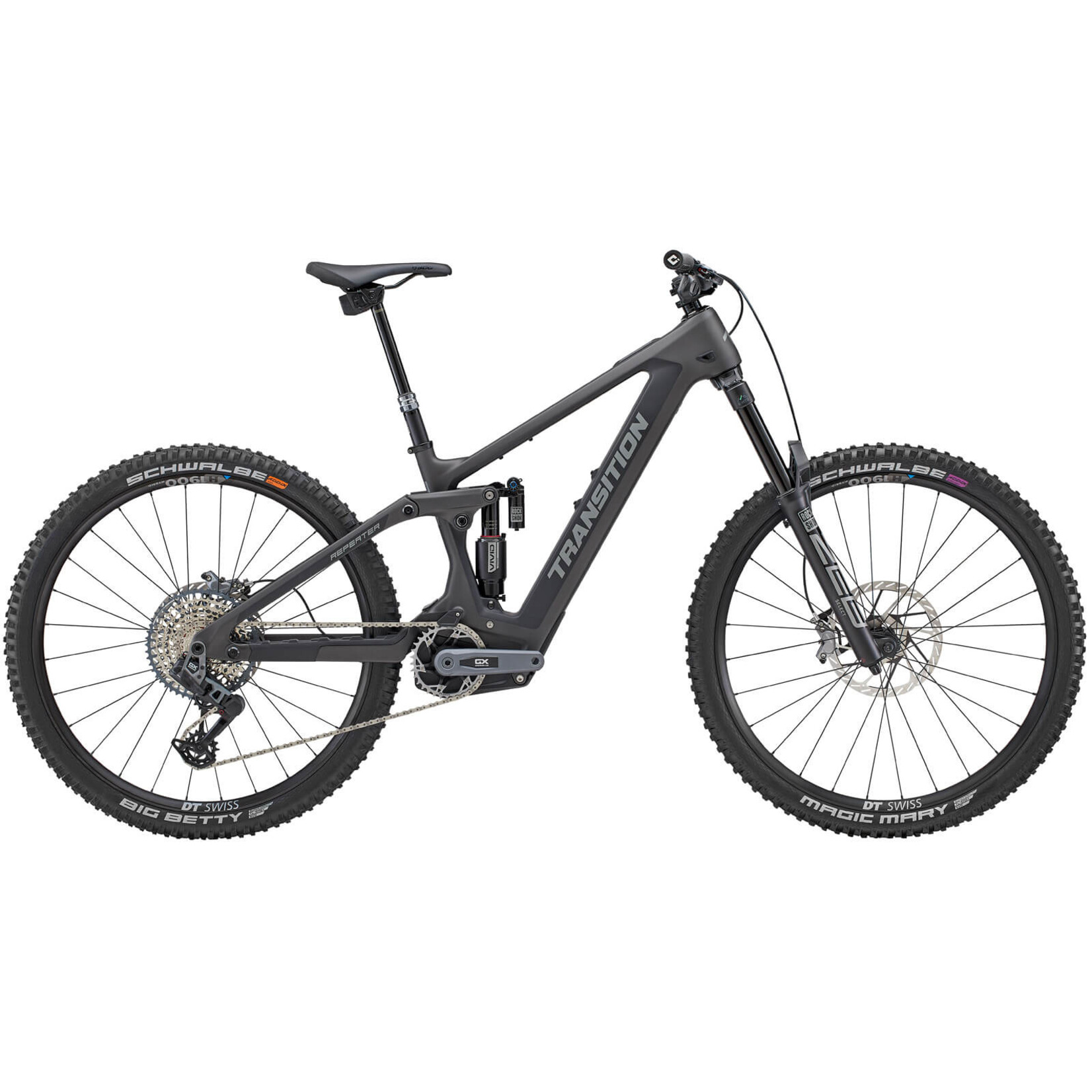 TRANSITION Transition 24 Repeater PowerTrain Carbon GX AXS Graphite Grey MEDIUM