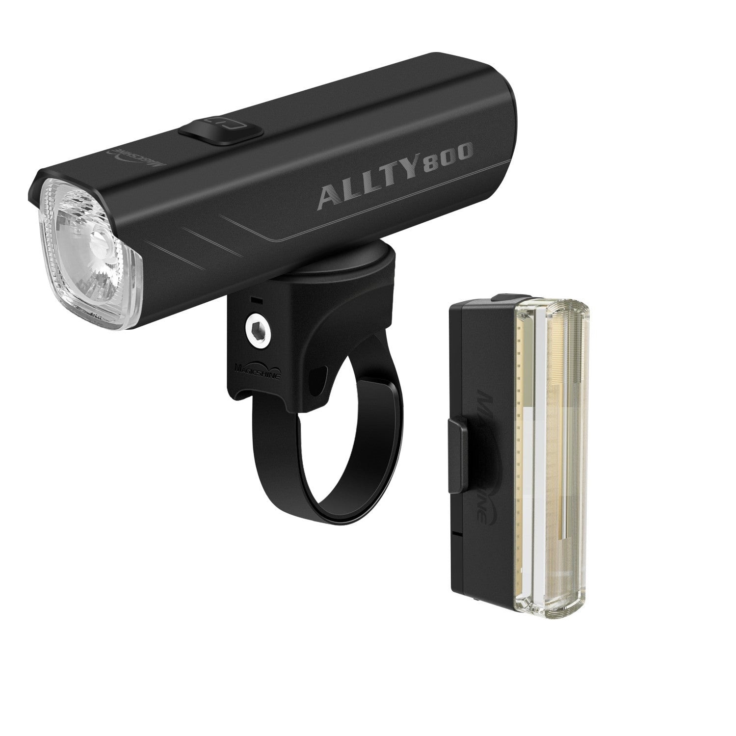 Lampe Frontale Vélo Magicshine Allty 800 V2.0 - 800 Lumens, USB-C, étanche IPX7, Batterie 4200mAh - Compatible Garmin - 5