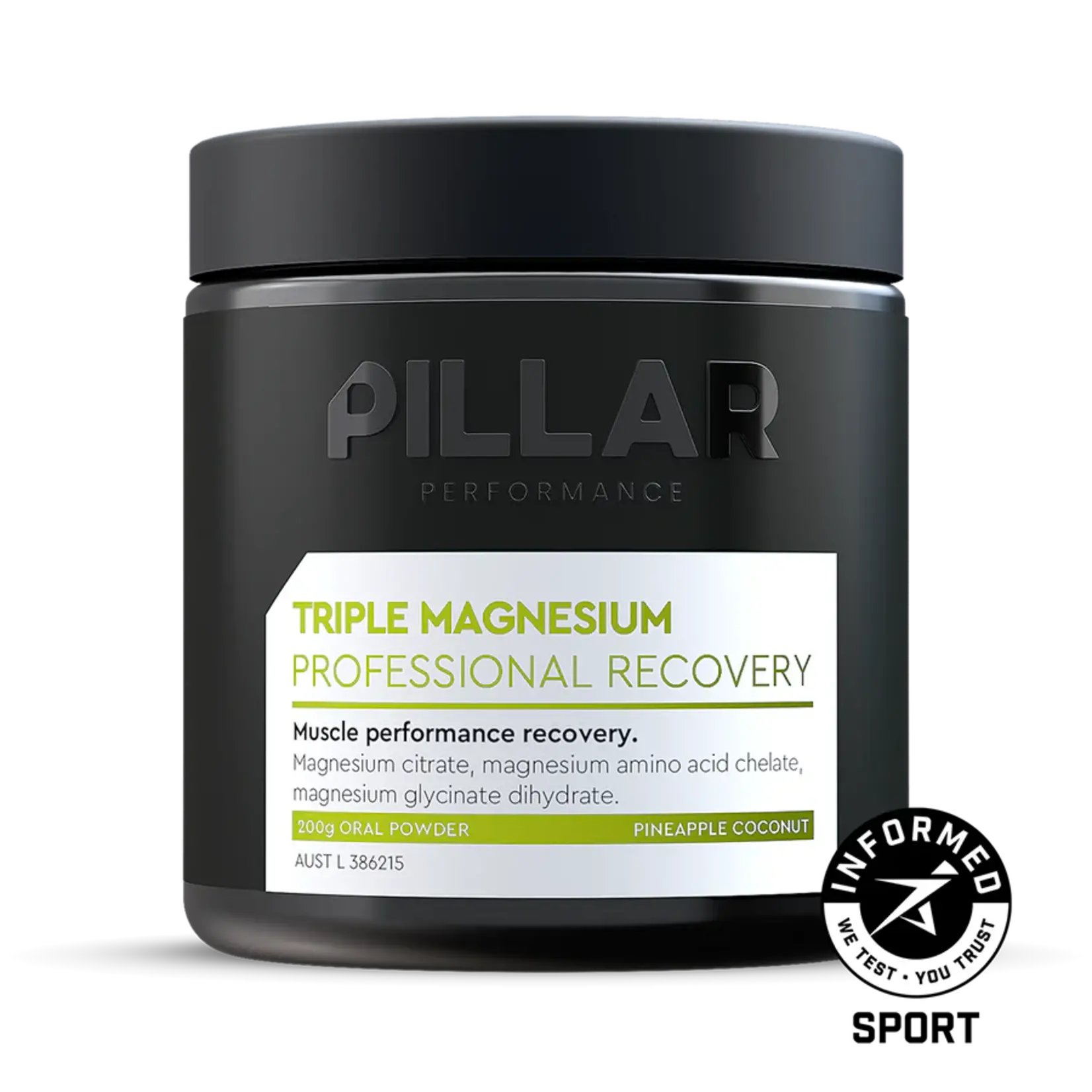 PILLAR Pillar Triple Magnesium Powder 200g Jar