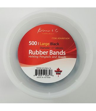 KIM & C 500pcs Large Rubber Bands