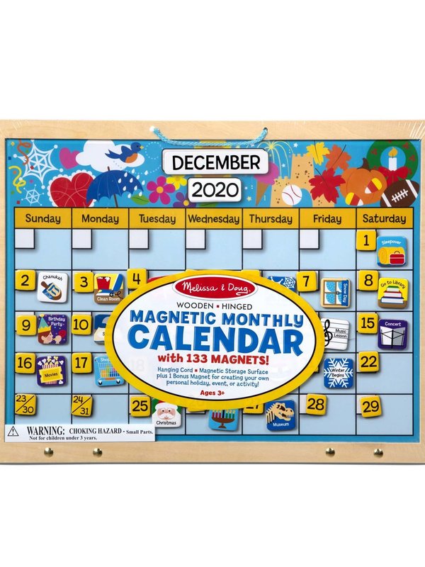Melissa & Doug Monthly Magnetic Calendar
