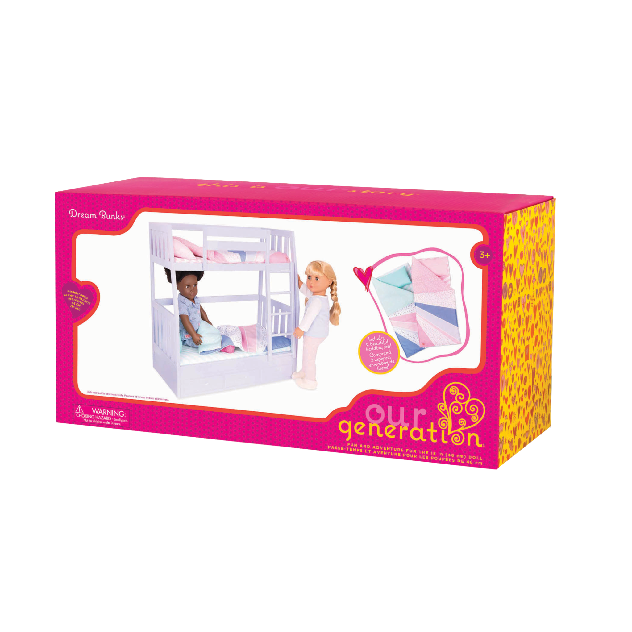 Our Generation Bunk Bed Owls Hollow Toys & Games