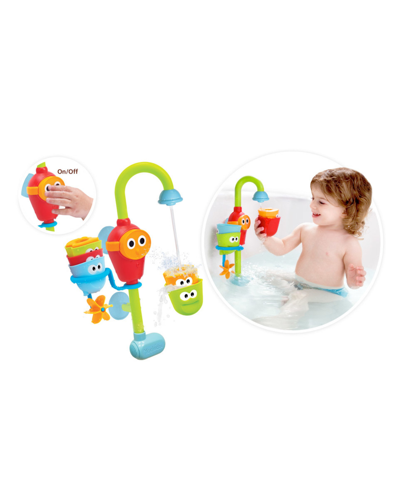 Flow N Fill Spout Bath Toy Owls Hollow