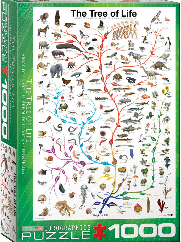 Eurographics The Tree of Life 1000pc Puzzle