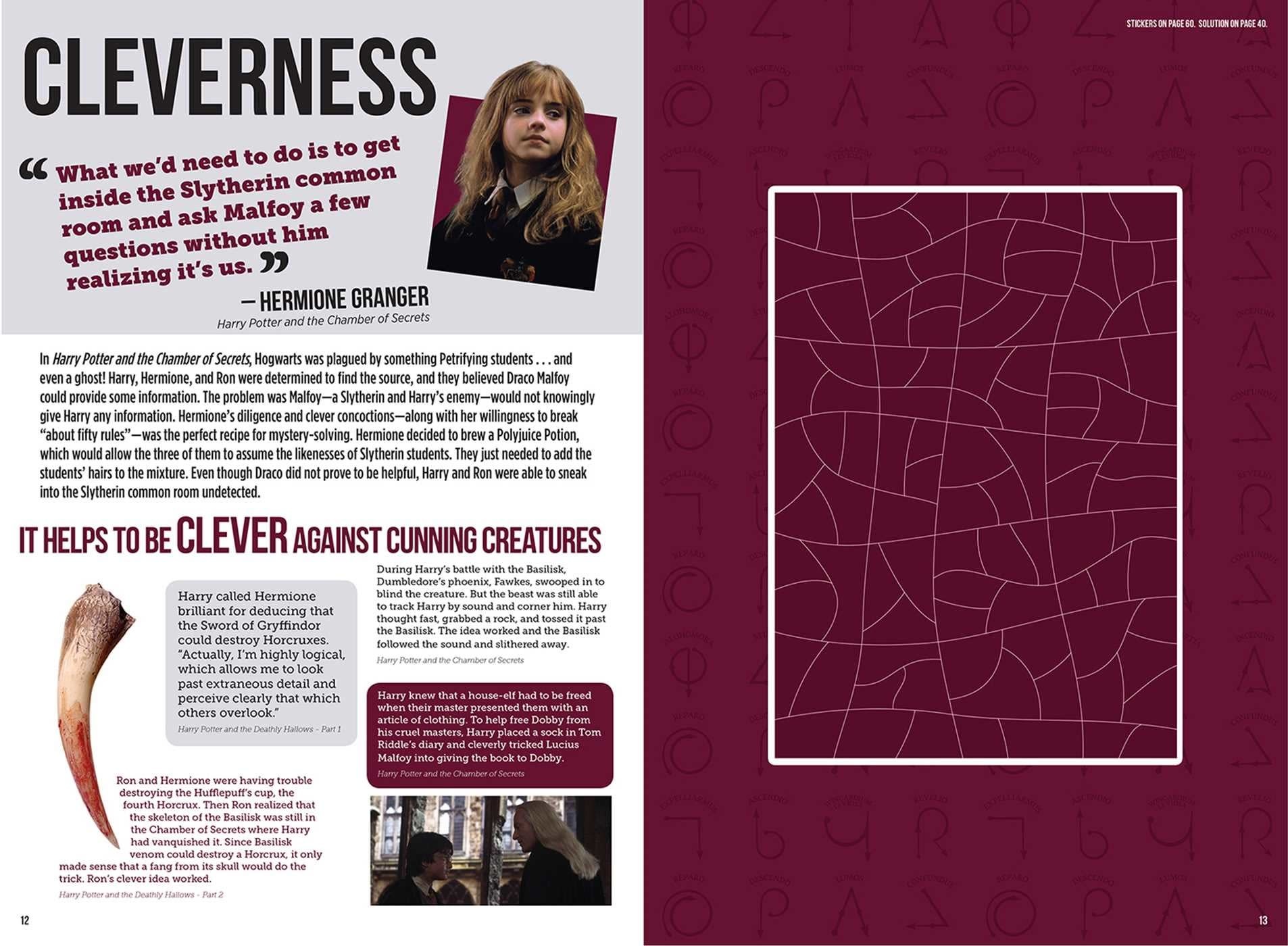 Harry Potter Sticker Art Puzzles Owls Hollow Toys & Games