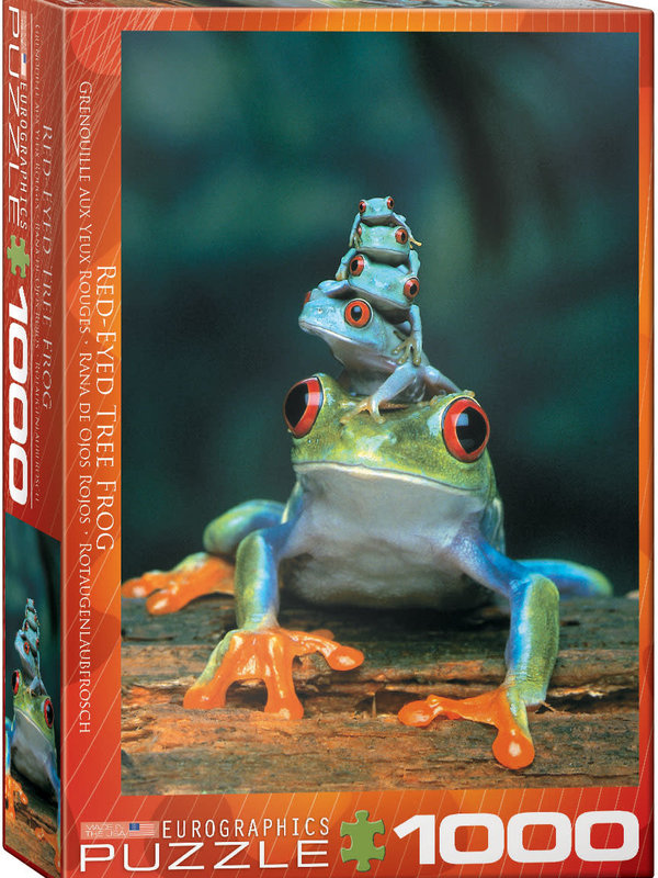Eurographics Red Eyed Tree Frog 1000pc Puzzle