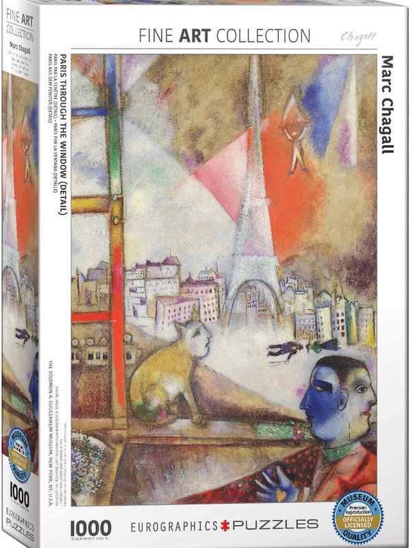 Eurographics Chagall’s Paris Through the Window 1000pc Puzzle