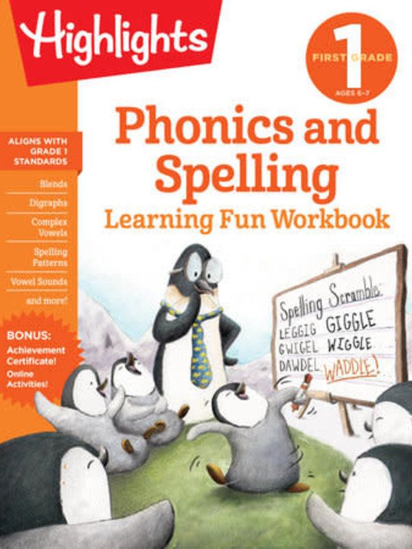 Highlights Highlights First Grade Phonics and Spelling
