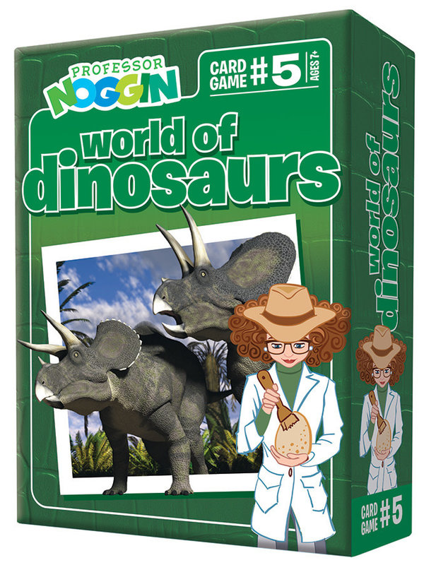 Professor Noggins Professor Noggins Dinosaurs Trivia Card Game