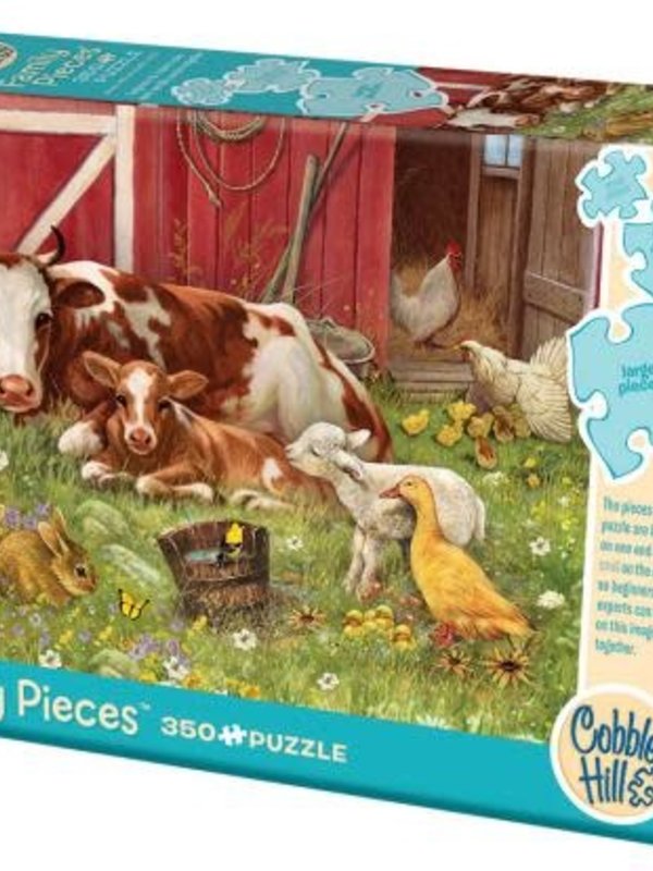 Cobble Hill Barnyard Babies 350pc Family Puzzle