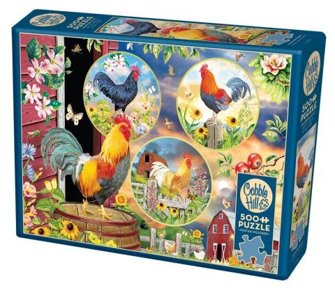 Rooster Magic 500pc Puzzle