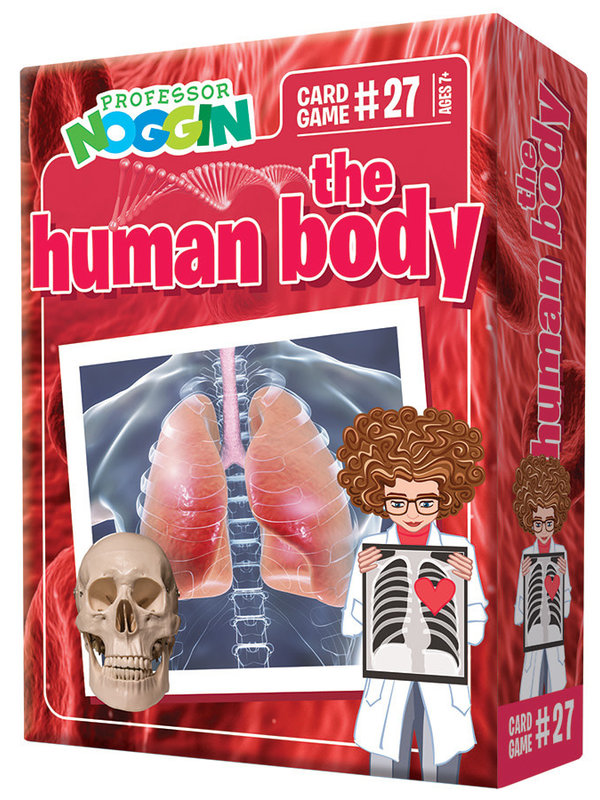 Outset Media Professor Noggins The Human Body Trivia Card Game
