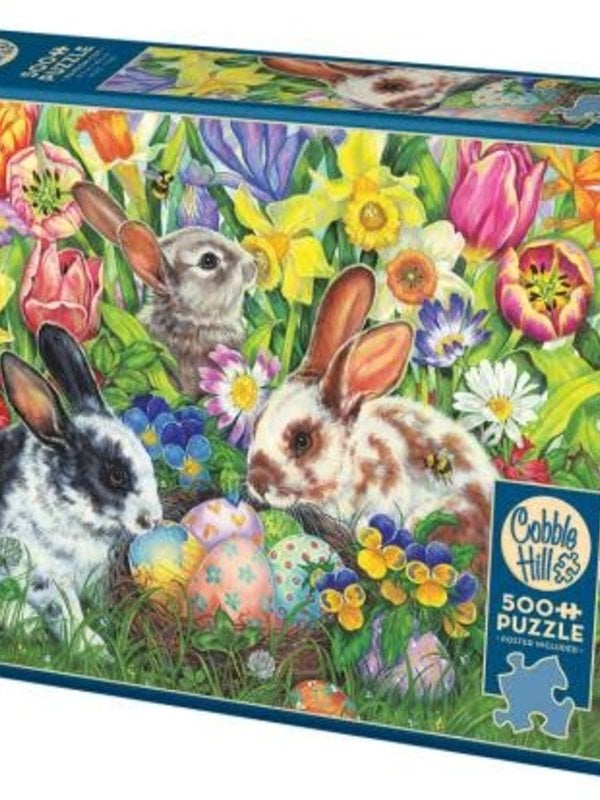 Cobble Hill Easter Bunnies 500pc Puzzle