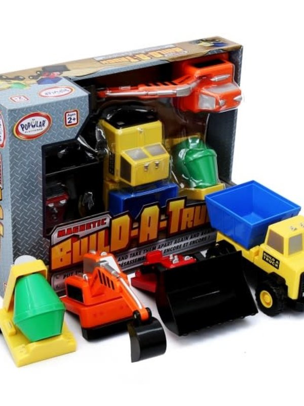 Popular Playthings Magnetic Build A Truck