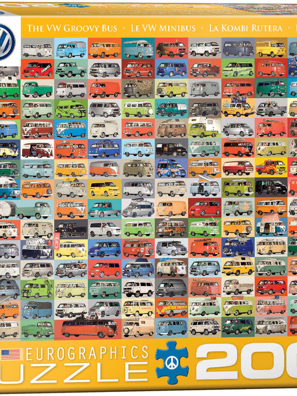 Eurographics The VW Groovy Bus 2000pc Puzzle