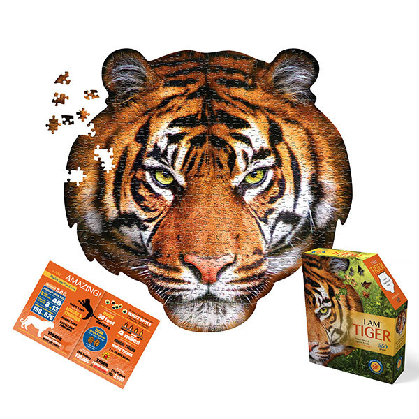 I am Tiger 550pc Shaped Puzzle