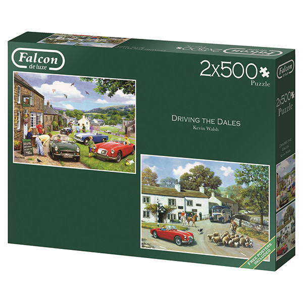 Driving in the Dales 2 x 500pc Puzzles