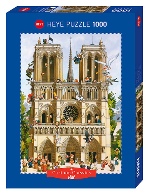 Heye Vive Notre Dame! Cathedral 1000pc Puzzle