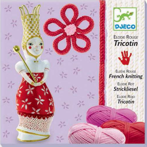 French Knitting Kit: Red Elodie