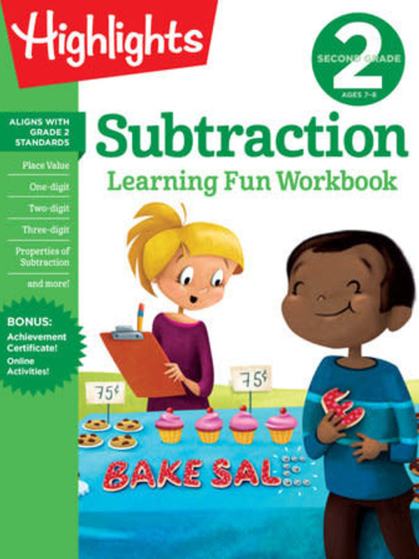Highlights Second Grade Subtraction Workbook