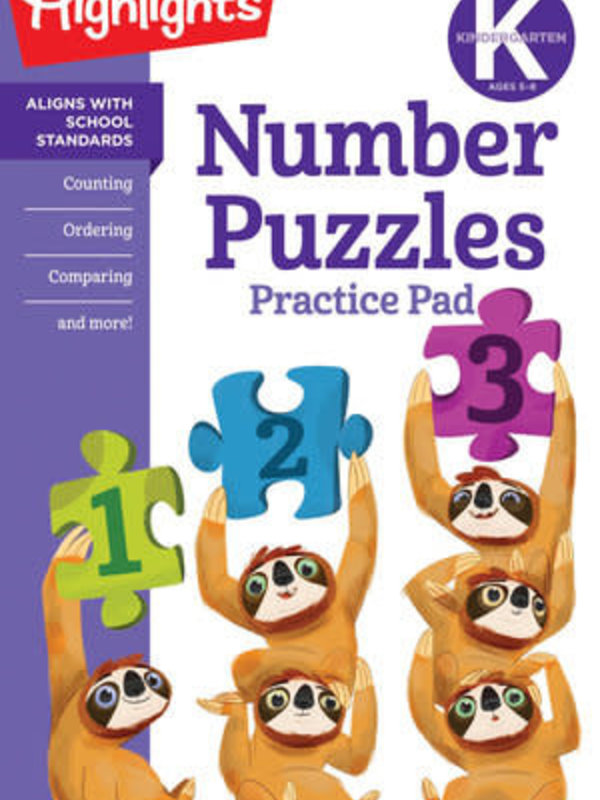Highlights Kindergarten Number Puzzles