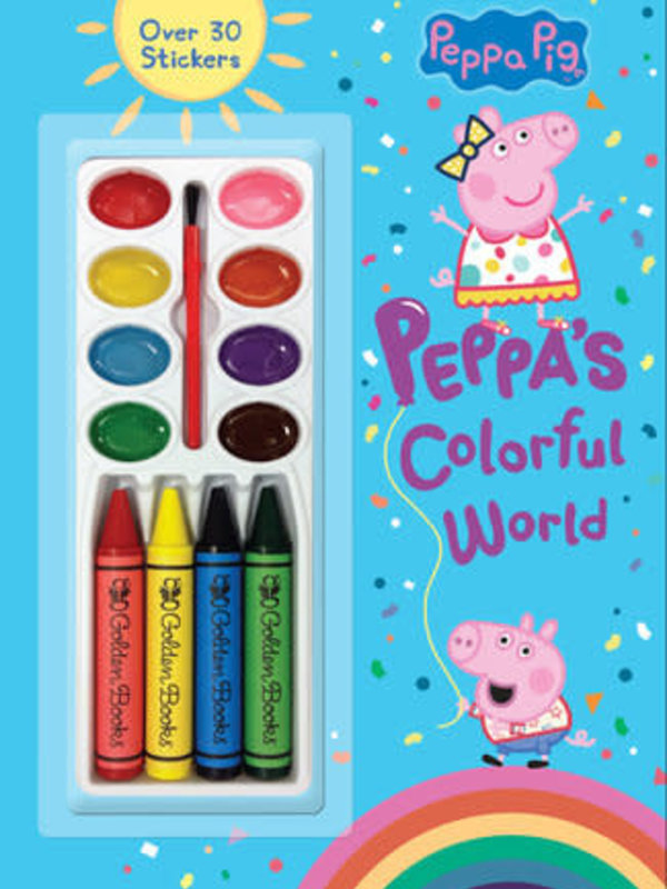 Golden Peppa's Colorful World