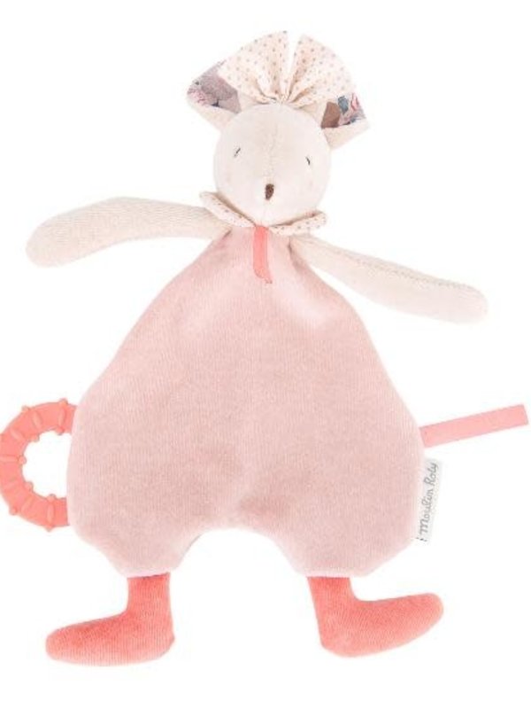 Moulin Roty Mouse Baby Comforter Cuddle Toy