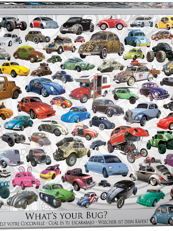 Eurographics VW Beetle - What’s Your Bug 1000pc Puzzle