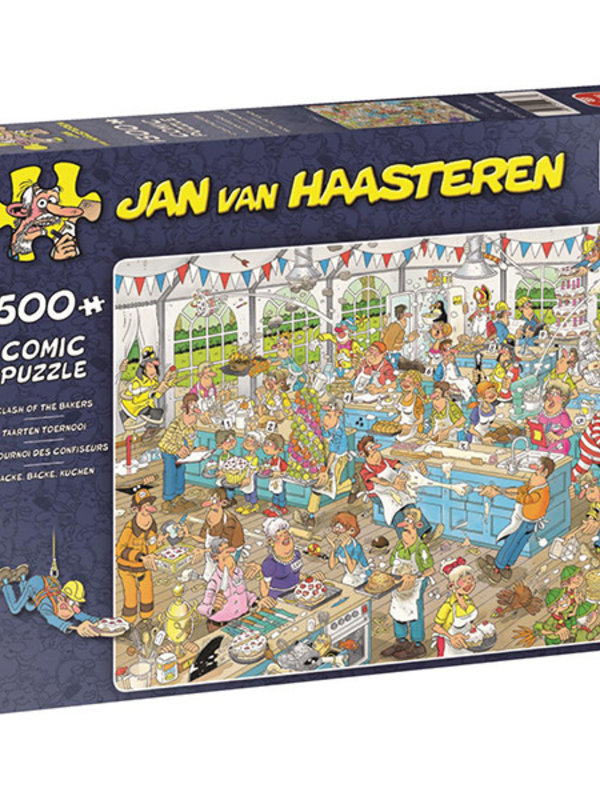 Jumbo Jan van Haasteren Clash Of the Bakers 1500pc Puzzle