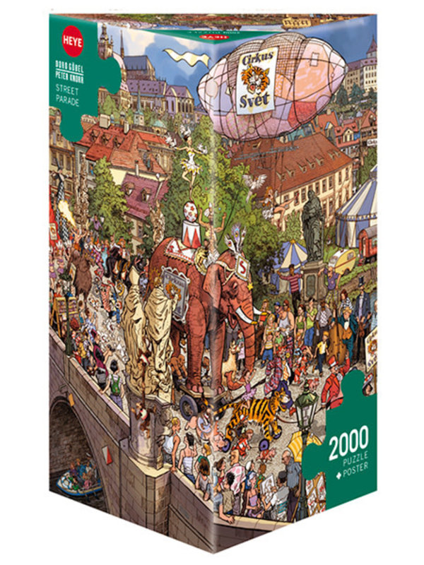 Heye Street Parade 2000pc Puzzle by Gõbel & Knorr