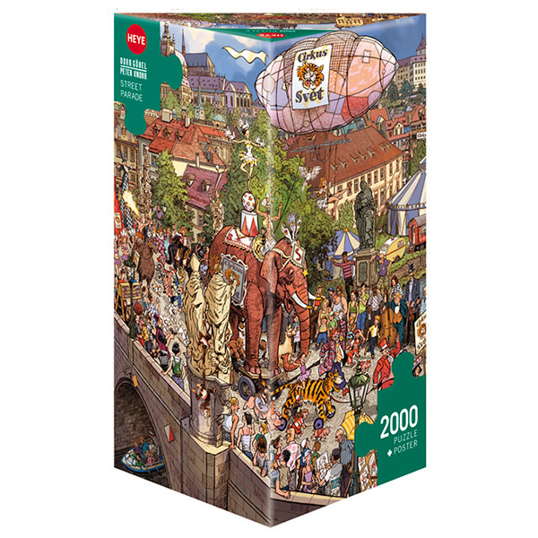 Street Parade 2000pc Puzzle by Gõbel & Knorr