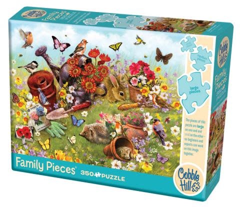 Garden Scene 350pc Family Puzzle