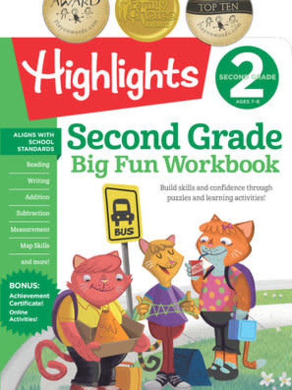Highlights Second Grade Big Fun Workbook