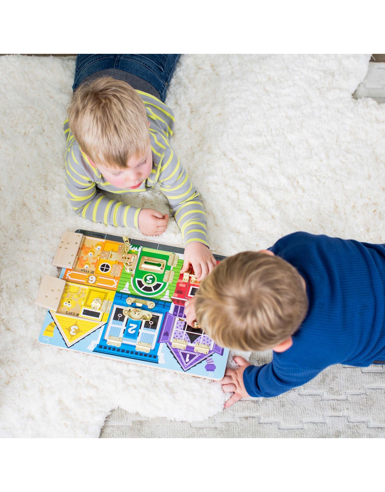 melissa & doug 3785 & doug latches board