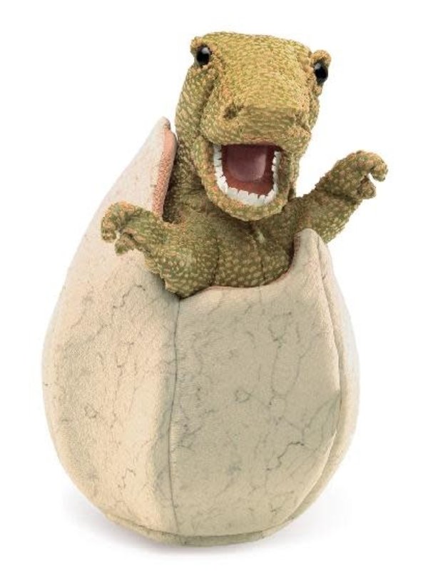 Folkmanis Dinosaur Egg Hand Puppet