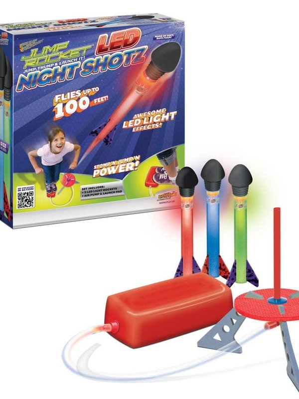 Geospace Jump Rocket LED Night Shotz 4+