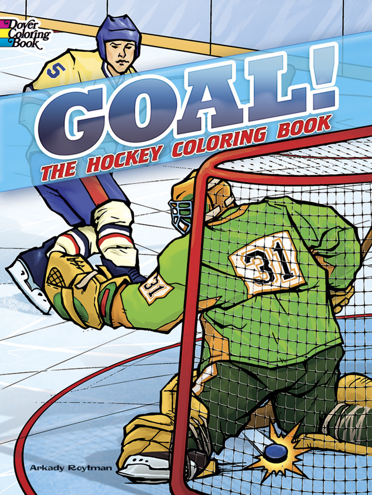 Goal! The Hockey Colouring Book