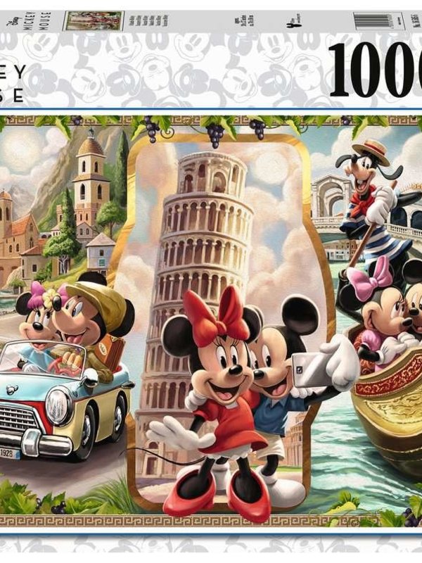 Ravensburger Disney's-Vacation Mickey & Minnie 1000pc Puzzle