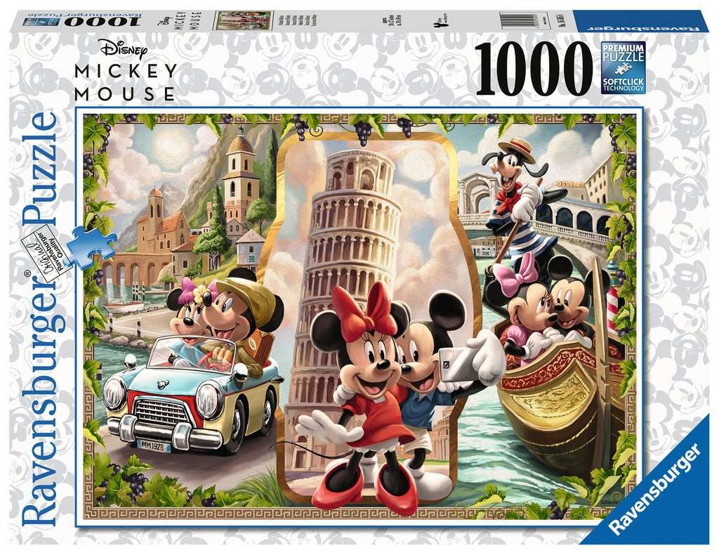 Disney's-Vacation Mickey & Minnie 1000pc Puzzle